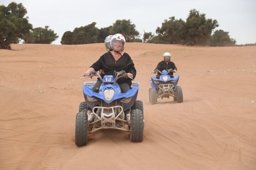 Agadir Desert Quad Biking: Sand Dunes Safari & Hotel Transfers