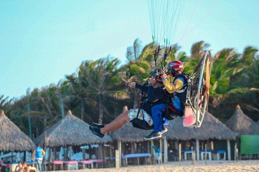 ParaMotor Instruction Double Flight