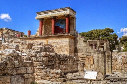 Halvdag privat tur til Knossos Palace (spring køen over) & panoramisk bytur