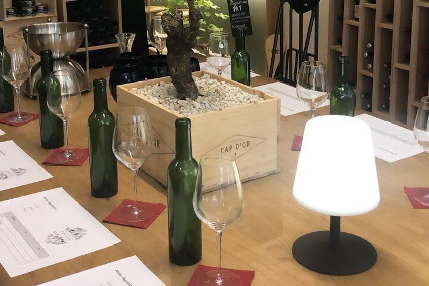 Make your own cuvée of Bordeaux wine