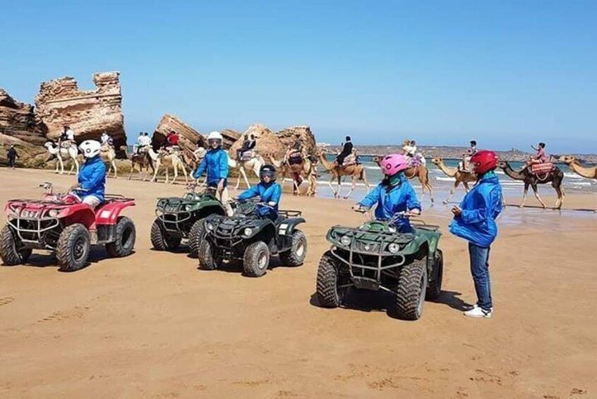  Excursion / 1H in Quad + 1H Camel ride on Essaouira beach