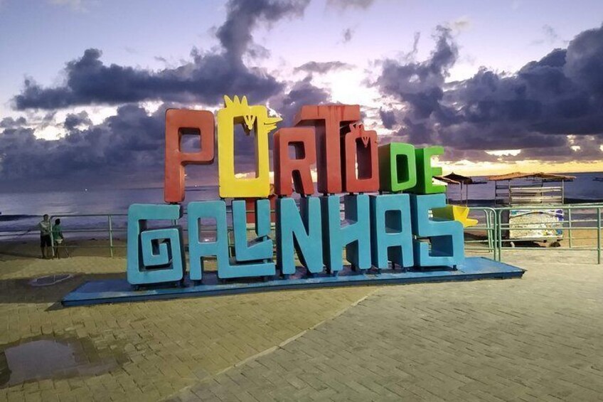 Porto de Galinhas sign