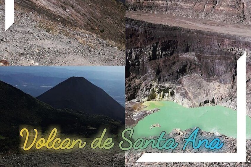 Santa Ana Volcano and Cerro Verde