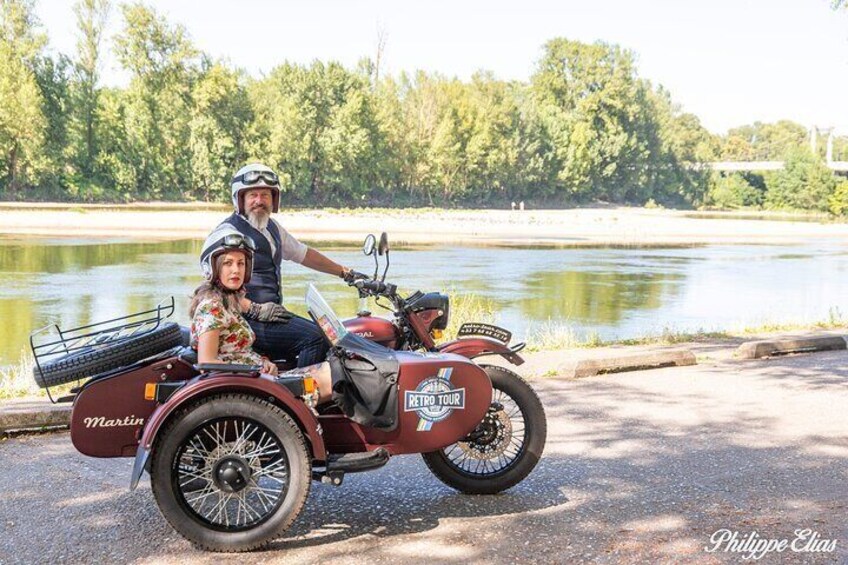 Half day tour on Sidecar from Amboise