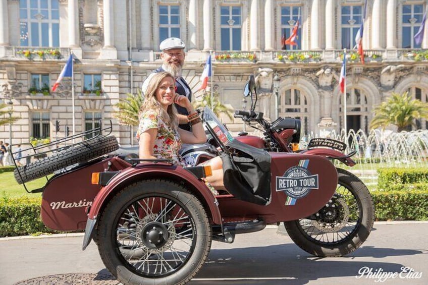 Half day tour on sidecar from Tours