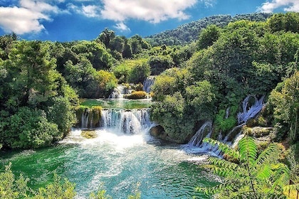 Krka Waterfalls MORNING Tour with Guide - TICKETS INCLUDED
