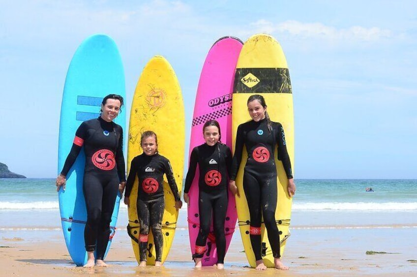 1 day surf course in Somo
