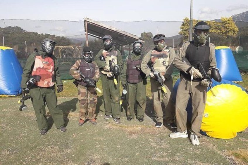 PAINTBALL IN CORSE. Leisure activity for all the family and groups.