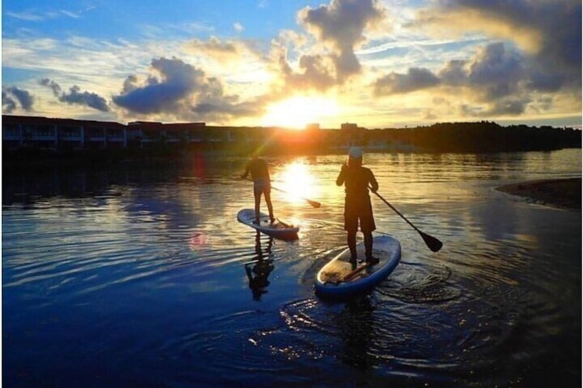 Okinawa Ishigaki Sunrise SUP / Canoe Tour in Ishigaki Island