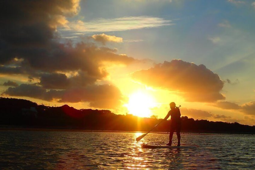 Okinawa Ishigaki Sunrise SUP / Canoe Tour in Ishigaki Island