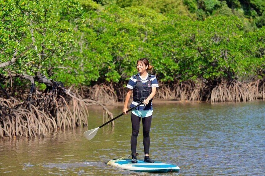 SUP/Canoe & Landing on Coral Island & Sightseeing in Yubujima