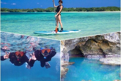 Okinawa Ishigaki Kabira Bay SUP or Canoe and Blue Cave Snorkelling