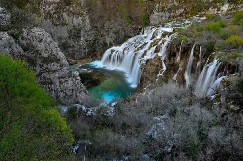 From Zagreb to Split or Trogir: Private Transfer with Plitvice Lakes