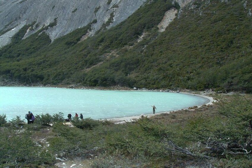 Colors product of being glacial lagoon