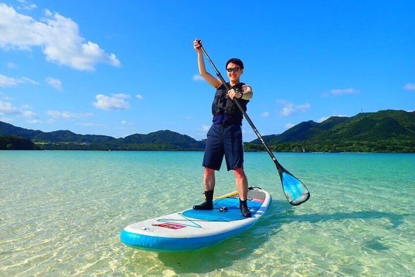 Stand Up Paddling and Canoe Tour at Kabira Bay in Ishigaki