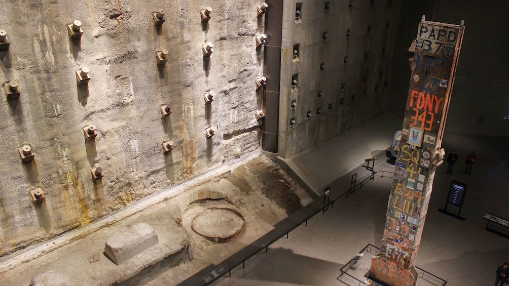 Nine eleven memorial interior in New York