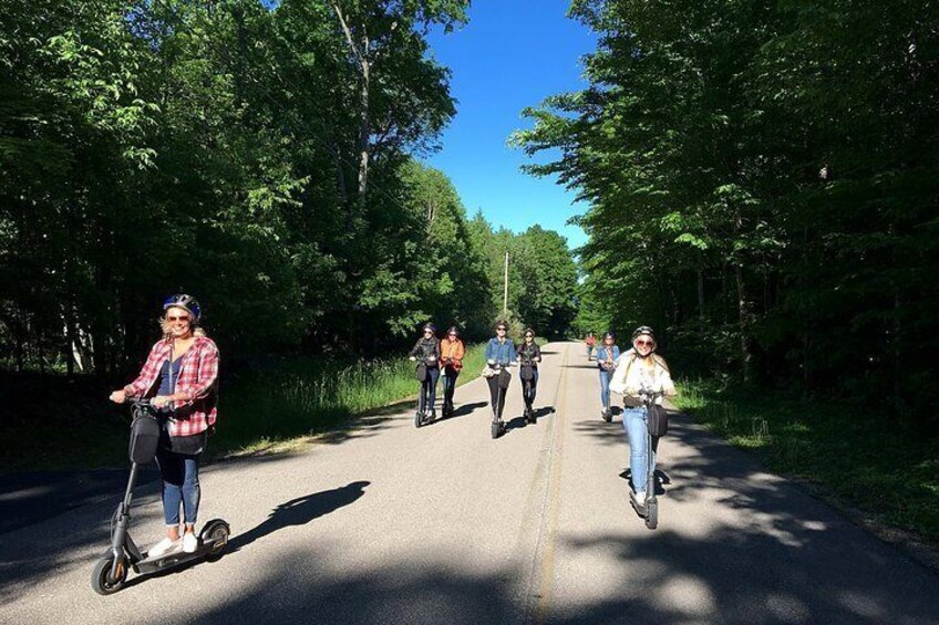 Fish Creek Electric Scooter Guided Nature Glide with Private Tour Option