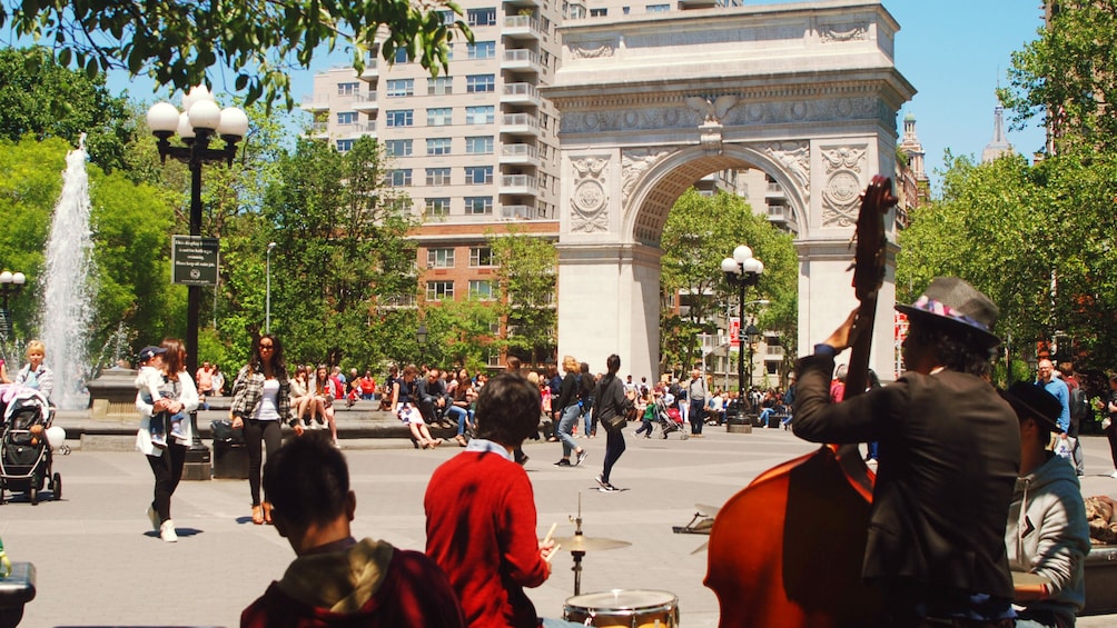 Washington Square park in NYC