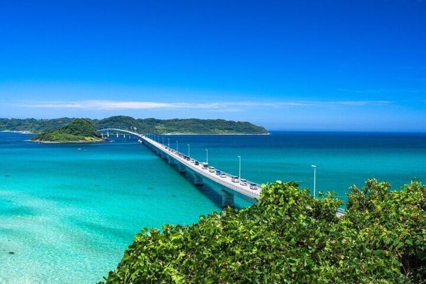 "< photo spot >
Tsunoshima
Observatory,
Hohokucho
Kanda,
Shimonoseki,
Yamaguchi"