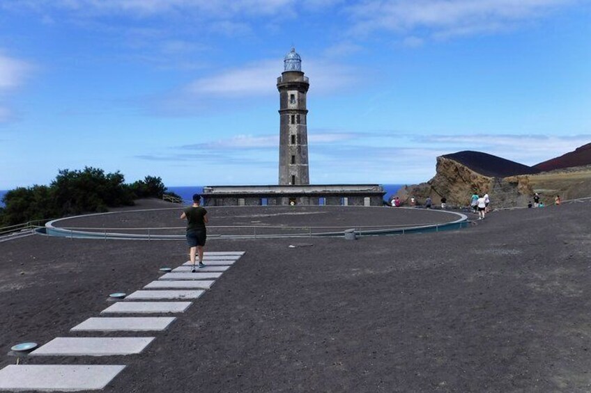 Capelinhos Volcano Lighthouse.