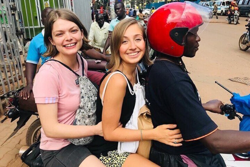 Kampala city boda-boda experience 