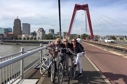 Rotterdams höjdpunkter cykeltur