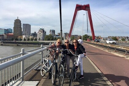 Rotterdams höjdpunkter cykeltur