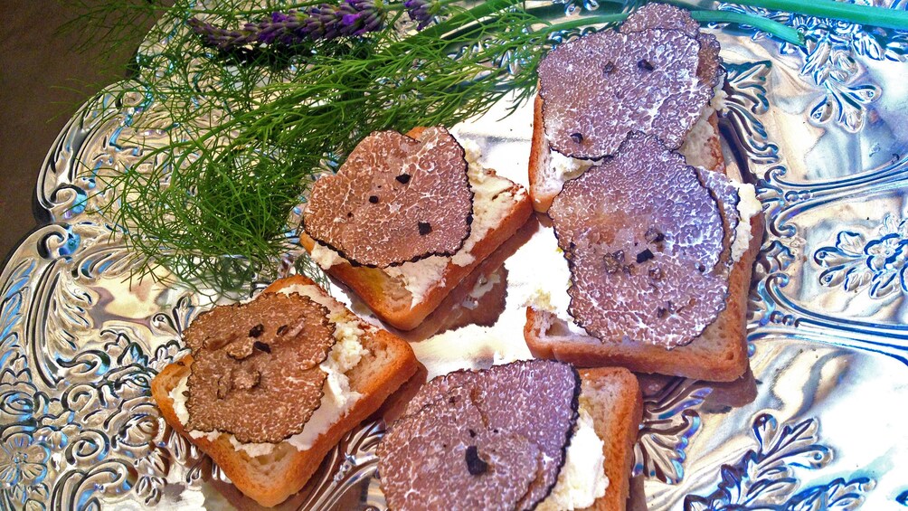 Truffle delicacies in France