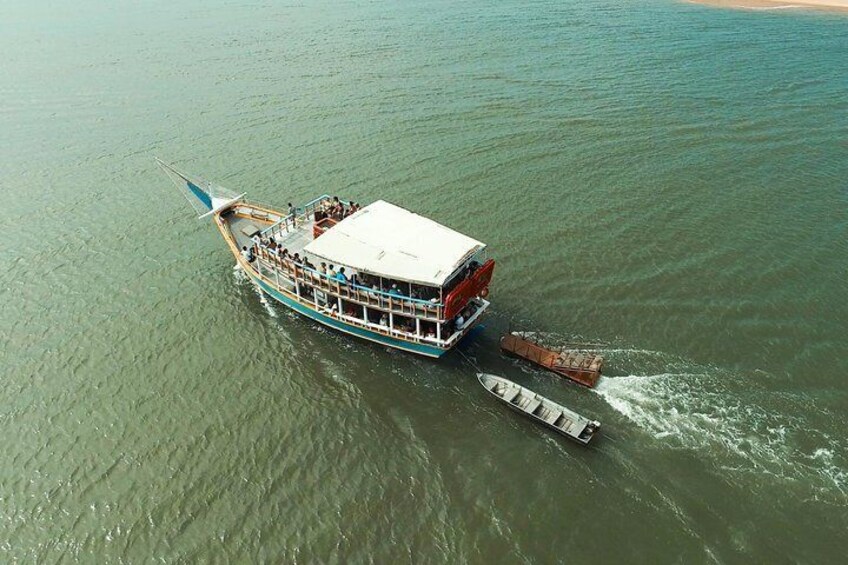 Schooner ride to the mouth of the São Francisco River / AL