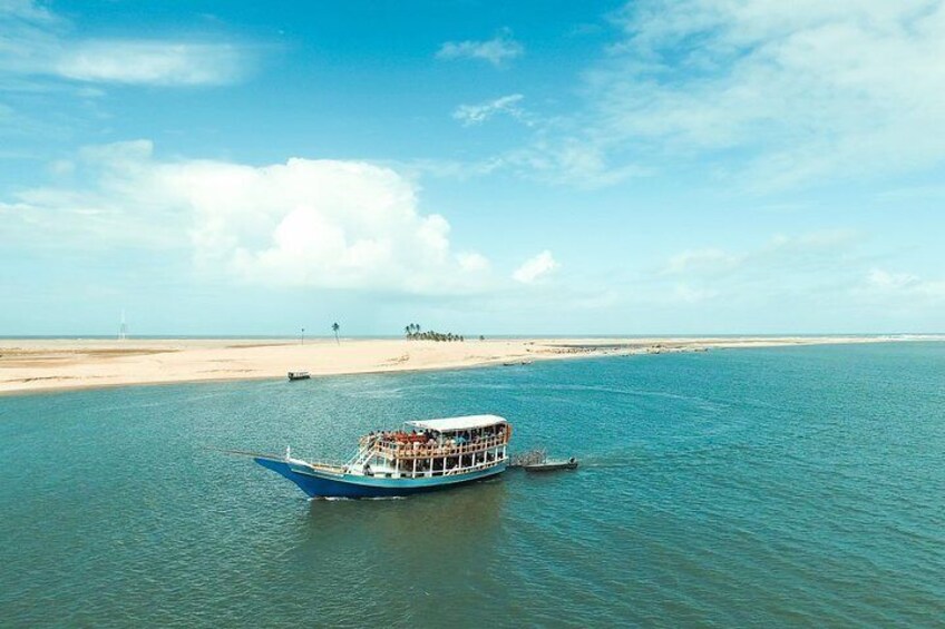 Schooner ride to the mouth of the São Francisco River / AL