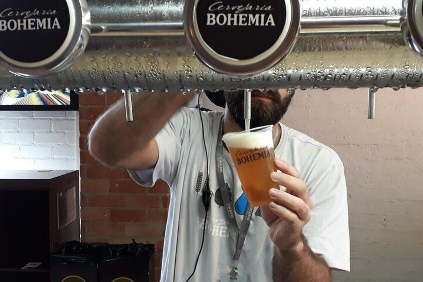 Petropolis Bohemia: Historic tour and visit to the Bohemian Brewery