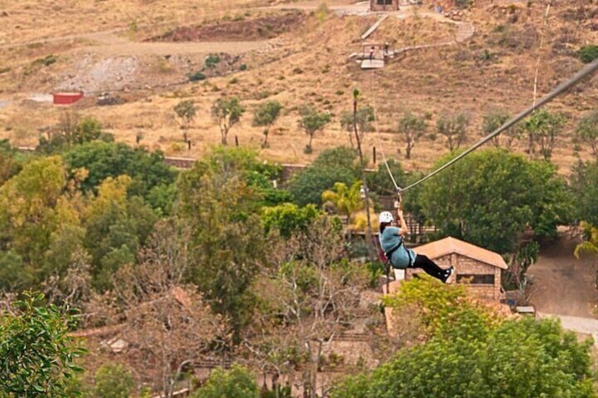 Tour horses mountains of rosarito and zip line 