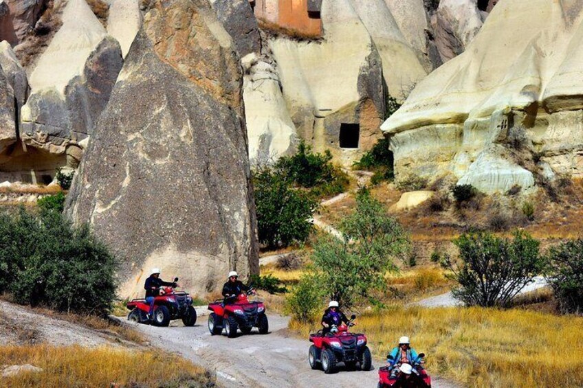 Discovery of Cappadocia on Quad Safari