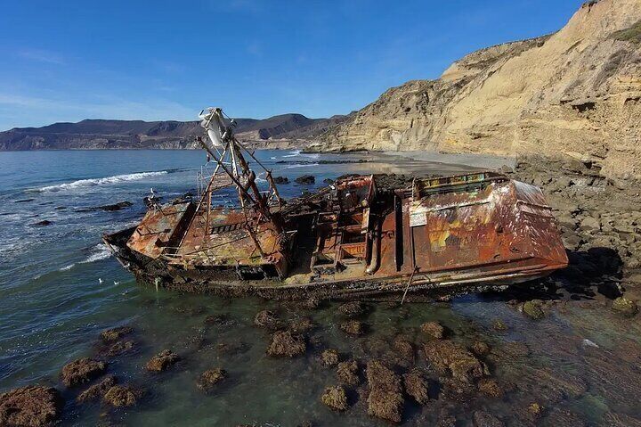 Explore pinky and coveted secret places grounded boat