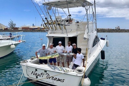 Fishing Trips in Barbados onboard Nauti Dreams Luxury Charters