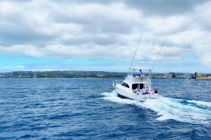 Fishing Trips in Barbados onboard Nauti Dreams Luxury Charters