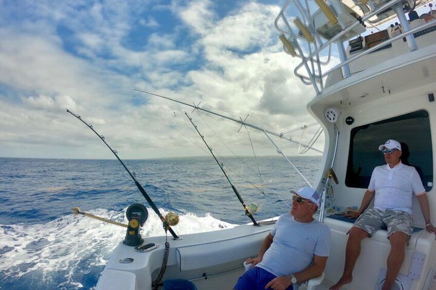 Fishing Trips in Barbados onboard Nauti Dreams Luxury Charters