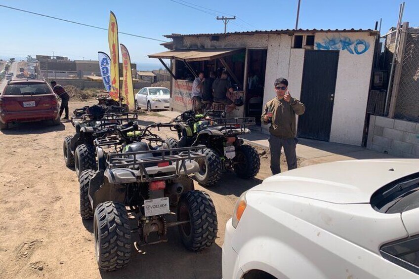 Motorcycle ride in the mountains & Puerto Nuevo Langosta