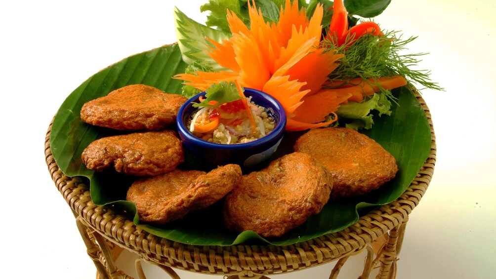 Fish cakes from Blue Elephant Cooking School in Bangkok. 