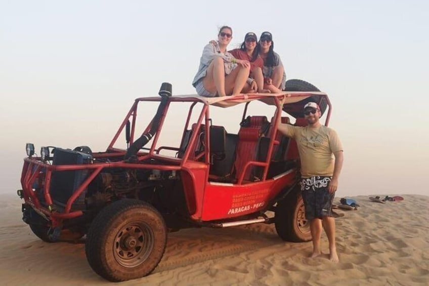 Dunebuggy Ride in Dessert of Paracas 