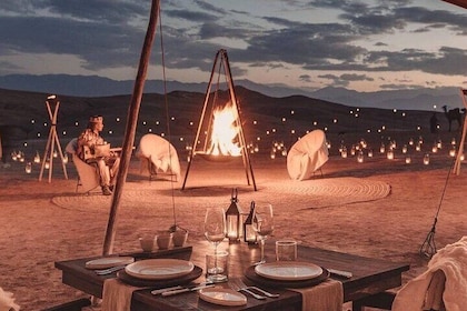 Magical Dinner & show on the sunset Of Agafay Desert