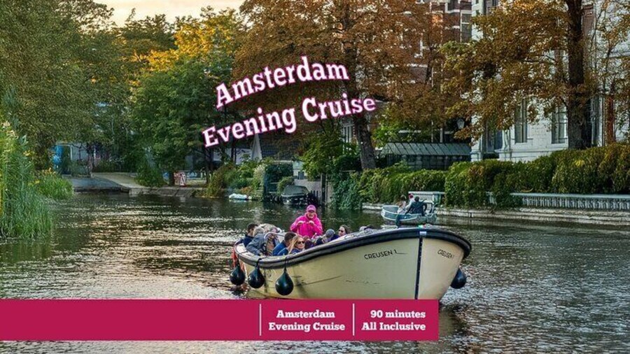 Amsterdam Evening Cruise Including Drinks and Dutch Bites