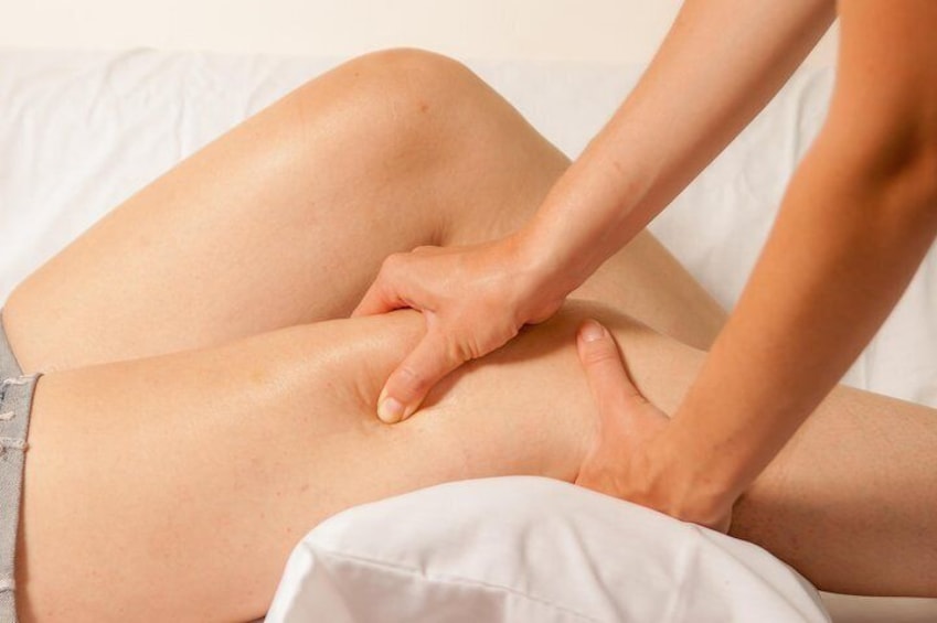 Sports massage, muscle tension ...