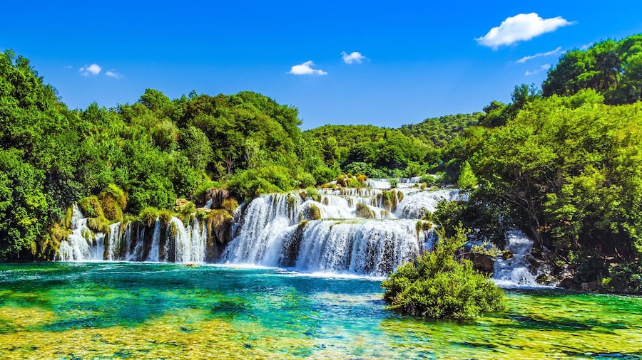 Krka Park & Sibenik Tour with entrance ticket from Split