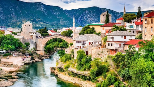 Mostar och Hercegovina Tour med Kravica Waterfall från Split & Trogir 