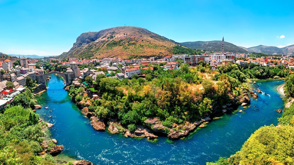 Mostar Tour with Entrance to Kravica Waterfall from Split