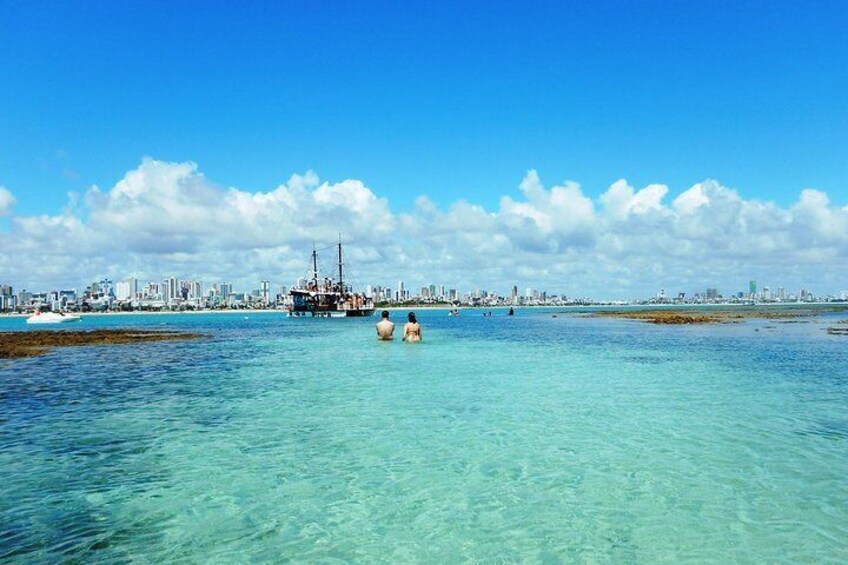 Picãozinho Natural Pools Tour - Pirate Vessel - João Pessoa-PB