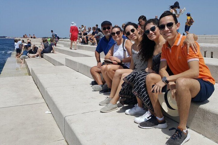 Time at Sea organ in Zadar