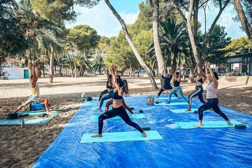 Yoga and Brunch on the beach