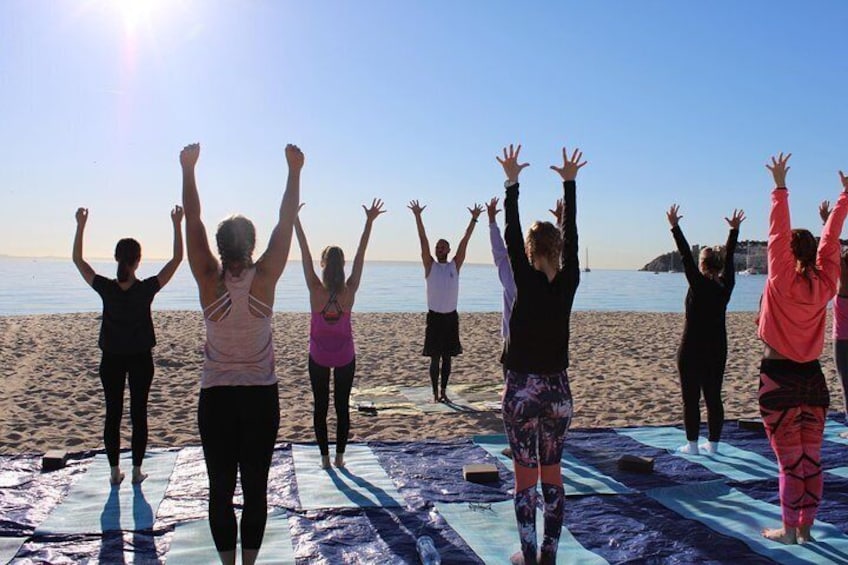 Yoga and Brunch on the beach